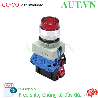 Ảnh của Nút nhấn nhả có đèn IDEC ALW22211DR 24VAC/DC D22 1NO+1NC (Đỏ)