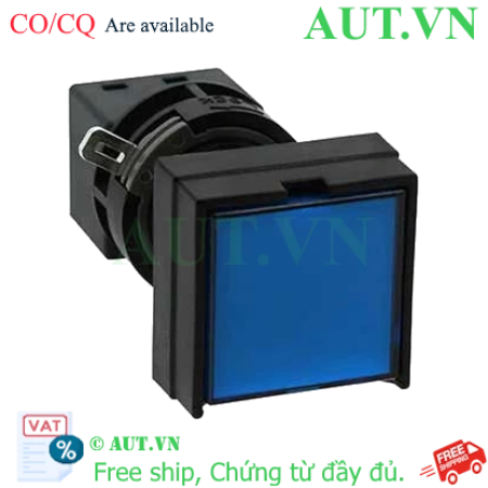 Ảnh của Nút nhấn nhả có đèn IDEC HA2L-M1C24S 24VAC/DC D16 2NO+2NC (Xanh)
