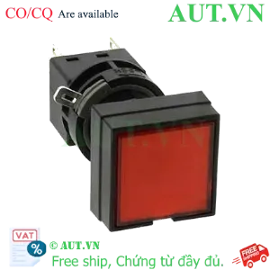 Ảnh của Nút nhấn nhả có đèn IDEC HA4L-M1C64R 24VAC/DC D16 2NO+2NC (Đỏ)