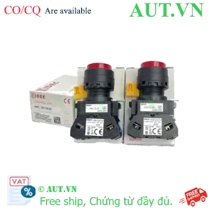 Ảnh của Nút nhấn nhả có đèn IDEC HW1L-M210Q4R 24VAC/DC D22 1NO (Đỏ)
