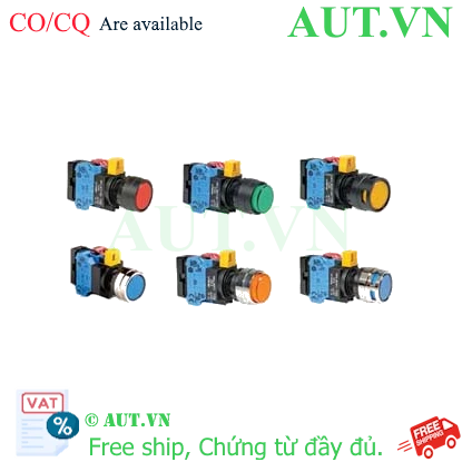 Ảnh của Nút nhấn nhả có đèn IDEC HW1L-MF2F11-H2D-W 110VAC D22 1NO+1NC (Trắng)