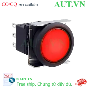 Ảnh của Nút nhấn nhả có đèn IDEC LBW6L-M1T51R 5VDC D22 1NO+1NC (Đỏ)