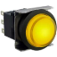 Ảnh của Nút nhấn nhả có đèn IDEC LBW6L-M2T14Y 24VAC/DC D22 1NO+1NC (Vàng)