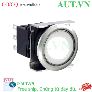 Ảnh của Nút nhấn nhả có đèn IDEC LBW6ML-M1T11VPW 5VDC D22 1NO+1NC (Trắng)