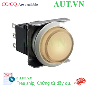 Ảnh của Nút nhấn nhả có đèn IDEC LBW6ML-M2T24PW 24VAC/DC D22 2NO+2NC (Trắng)