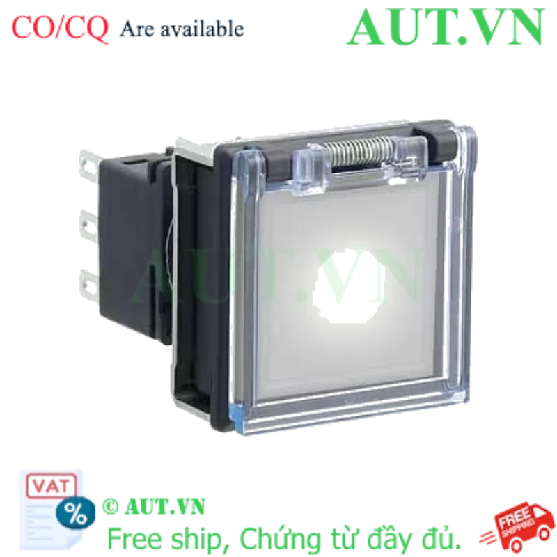 Ảnh của Nút nhấn nhả có đèn IDEC LBW7GL-M1T24VPW 24VAC/DC 2NO+2NC (Trắng)