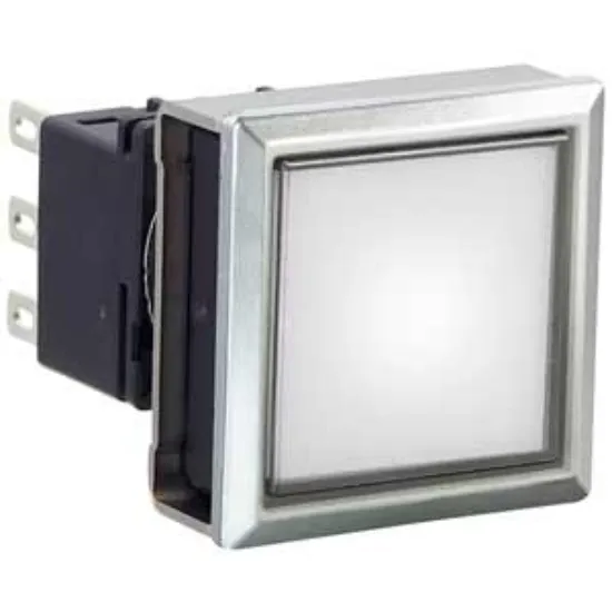 Ảnh của Nút nhấn nhả có đèn IDEC LBW7L-M1T24PW 24VAC/DC 2NO+2NC (Trắng)