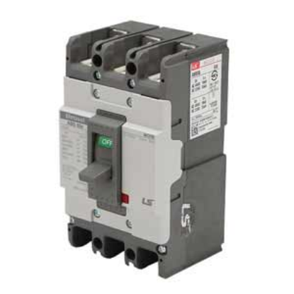Ảnh của Aptomat khối (MCCB) LS ABS63c 20A 3P 22kA