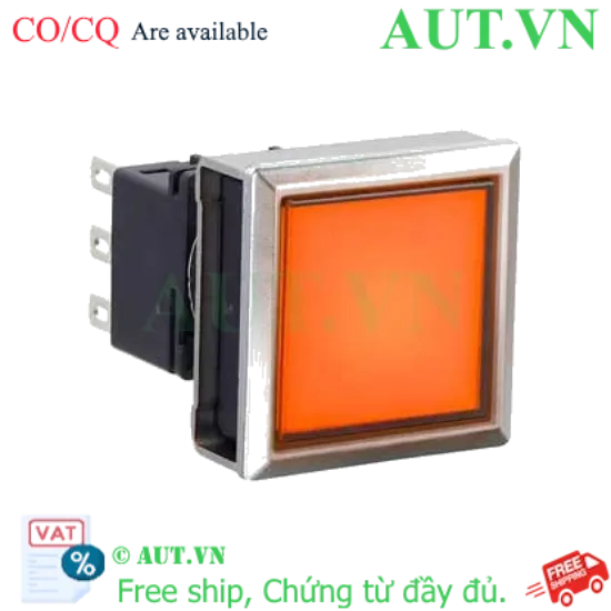 Ảnh của Nút nhấn nhả có đèn IDEC LBW7ML-M1T64G 24VAC/DC 2NO+2NC (Xanh)