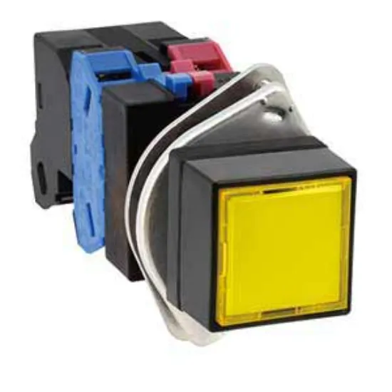 Ảnh của Nút nhấn nhả có đèn IDEC ULQS1B1620DNA 110VAC D25 2NO (Hổ phách)