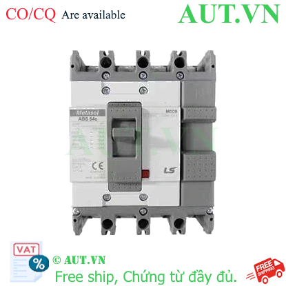 Ảnh của Át khối LS ABS54c 30A - 4P, 30A, 22kA, 500VDC, 690VAC