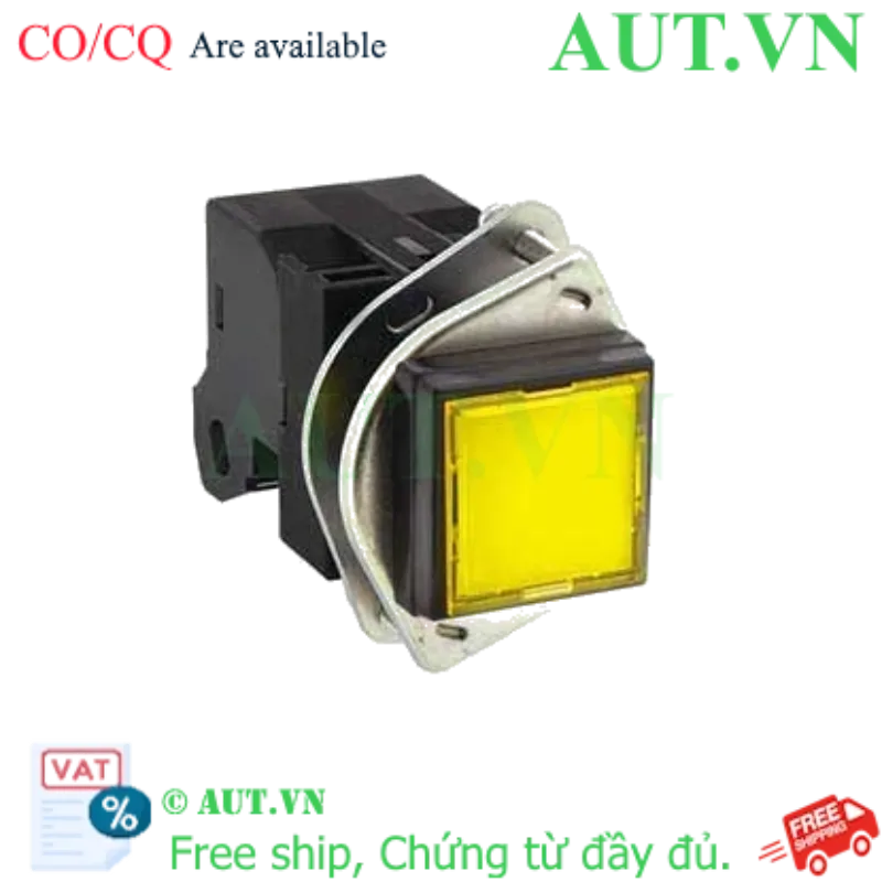 Ảnh của Nút nhấn nhả có đèn IDEC ULQS1B2211DNA 24VAC/DC D25 1NO+1NC (Hổ phách)