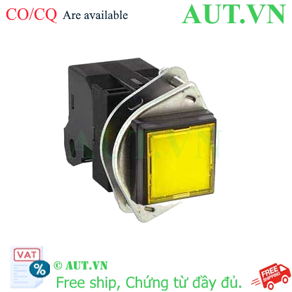 Ảnh của Nút nhấn nhả có đèn IDEC ULQS1B2211DNY 24VAC/DC D25 1NO+1NC (Vàng)