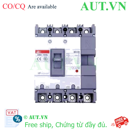 Ảnh của Aptomat khối (MCCB) LS ABS104b 20A 4P 42kA