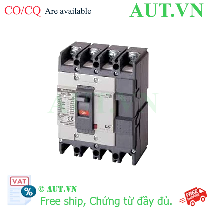 Ảnh của Aptomat khối (MCCB) LS ABS104c 15A 4P 42kA
