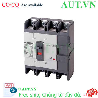 Ảnh của Aptomat khối (MCCB) LS ABS204c 100A 4P 42kA
