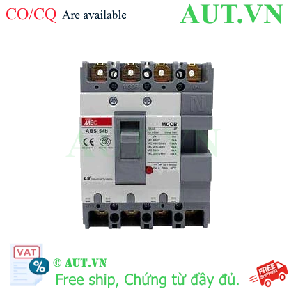 Ảnh của Aptomat khối (MCCB) LS ABS54b 40A 4P 22kA