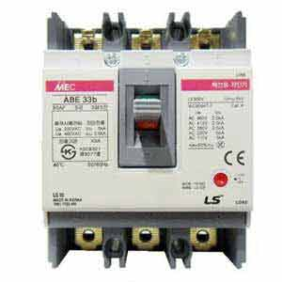 Ảnh của Aptomat khối (MCCB) LS ABE33b-15A 3P 2.5kA