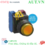 Ảnh của Nút nhấn nhả có đèn IDEC YW1L-M2E11Q5A 6VAC/DC D22 1NO+1NC (Hổ phách)