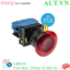 Ảnh của Nút nhấn nhả có đèn IDEC YW1L-M4E10Q3R 12VAC/DC D22 1NO (Đỏ)