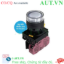 Ảnh của Nút nhấn nhả có đèn IDEC YW1L-MF2E01Q5W 6VAC/DC D22 1NC (Trắng)