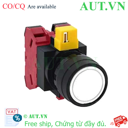 Ảnh của Nút nhấn nhả không đèn IDEC HW1B-M102W-MAU D22 2NC (Trắng)