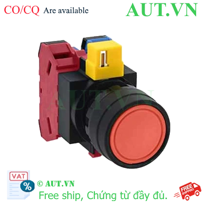 Ảnh của Nút nhấn nhả không đèn IDEC HW1B-M111R D22 1NO+1NC (Đỏ)