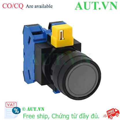Ảnh của Nút nhấn nhả không đèn IDEC HW1B-M120B D22 2NO (Đen)