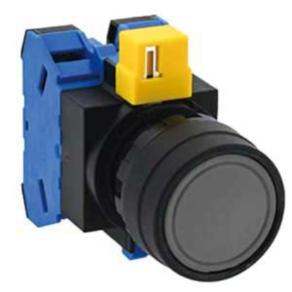 Ảnh của Nút nhấn nhả không đèn IDEC HW1B-M120B D22 2NO (Đen)