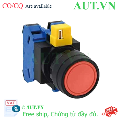 Ảnh của Nút nhấn nhả không đèn IDEC HW1B-M120R D22 2NO (Đỏ)