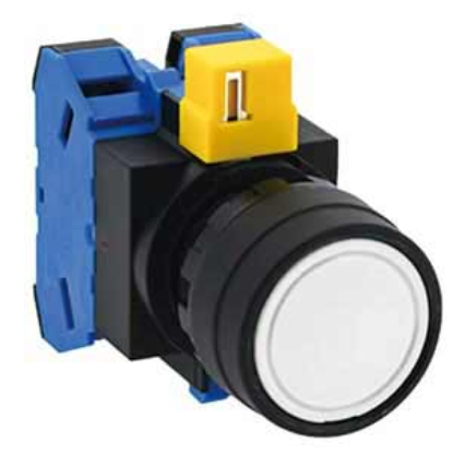 Ảnh của Nút nhấn nhả không đèn IDEC HW1B-M120W D22 2NO (Trắng)