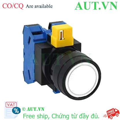 Ảnh của Nút nhấn nhả không đèn IDEC HW1B-M120W-MAU D22 2NO (Trắng)