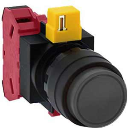 Ảnh của Nút nhấn nhả không đèn IDEC HW1B-M201B D22 1NC (Đen)
