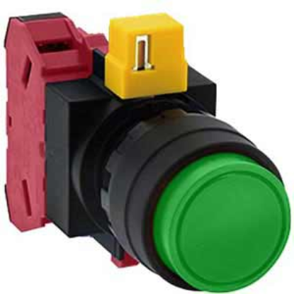 Ảnh của Nút nhấn nhả không đèn IDEC HW1B-M201G D22 1NC (Xanh)