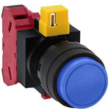 Ảnh của Nút nhấn nhả không đèn IDEC HW1B-M201S-MAU D22 1NC (Xanh)