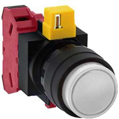 Ảnh của Nút nhấn nhả không đèn IDEC HW1B-M201W D22 1NC (Trắng)