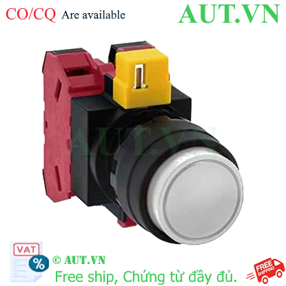 Ảnh của Nút nhấn nhả không đèn IDEC HW1B-M202W-MAU D22 2NC (Trắng)