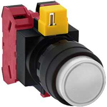 Ảnh của Nút nhấn nhả không đèn IDEC HW1B-M202W-MAU D22 2NC (Trắng)
