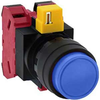 Ảnh của Nút nhấn nhả không đèn IDEC HW1B-M202S D22 2NC (Xanh)