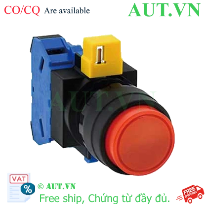 Ảnh của Nút nhấn nhả không đèn IDEC HW1B-M210R D22 1NO (Đỏ)