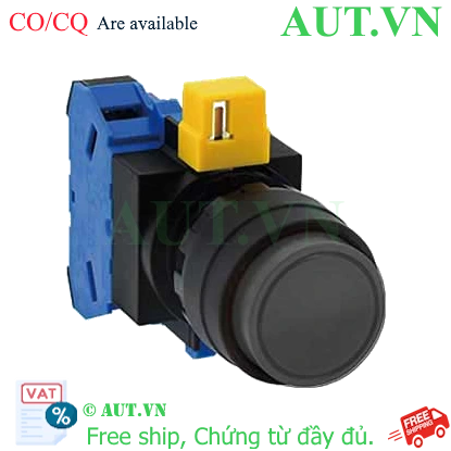 Ảnh của Nút nhấn nhả không đèn IDEC HW1B-M210B D22 1NO (Đen)