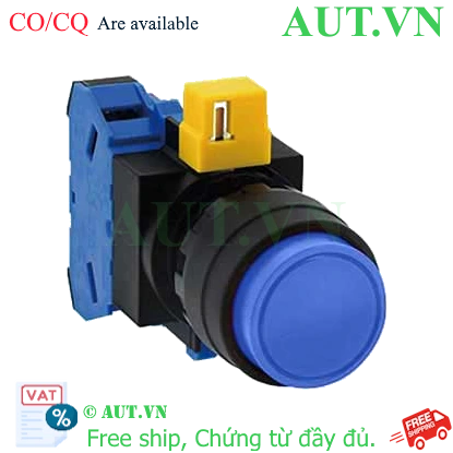 Ảnh của Nút nhấn nhả không đèn IDEC HW1B-M210S D22 1NO (Xanh)
