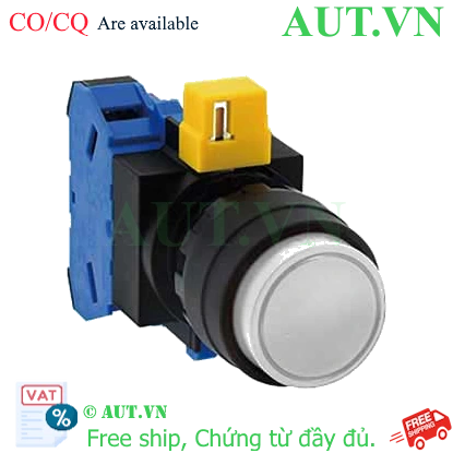Ảnh của Nút nhấn nhả không đèn IDEC HW1B-M210W D22 1NO (Trắng)