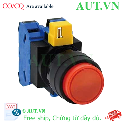 Ảnh của Nút nhấn nhả không đèn IDEC HW1B-M220R-MAU D22 2NO (Đỏ)