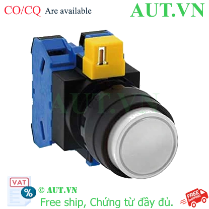 Ảnh của Nút nhấn nhả không đèn IDEC HW1B-M220W-MAU D22 2NO (Trắng)