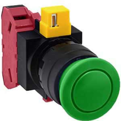 Ảnh của Nút nhấn nhả không đèn IDEC HW1B-M301G D22 1NC (Xanh)