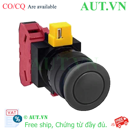 Ảnh của Nút nhấn nhả không đèn IDEC HW1B-M301B D22 1NC (Đen)