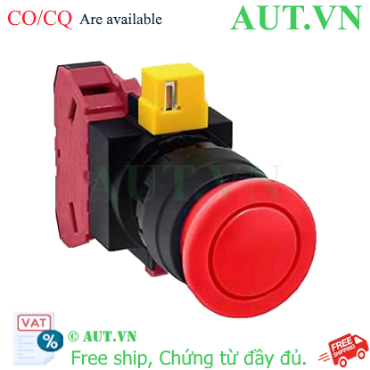 Ảnh của Nút nhấn nhả không đèn IDEC HW1B-M301R-MAU D22 1NC (Đỏ)
