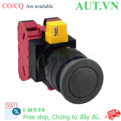 Ảnh của Nút nhấn nhả không đèn IDEC HW1B-M302B D22 2NC (Đen)