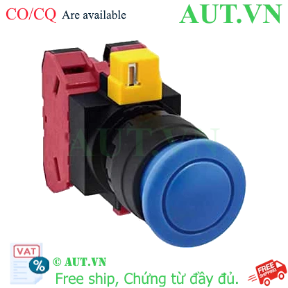 Ảnh của Nút nhấn nhả không đèn IDEC HW1B-M302S-MAU D22 2NC (Xanh)